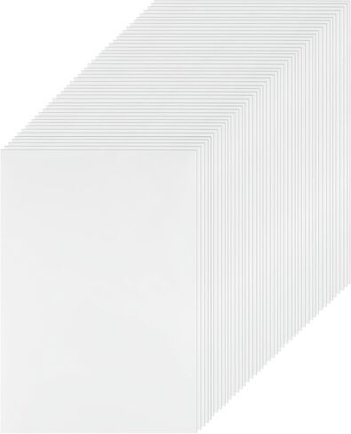 50 قطعة من ورق الفريزر لخياطة اللحف مقاس 8.5 × 11 بوصة، صفائح ورقية لفريزر اللحاف لمشاريع DIY، تطريز يدوي الصنع ومشاريع الخياطة in Kuwait