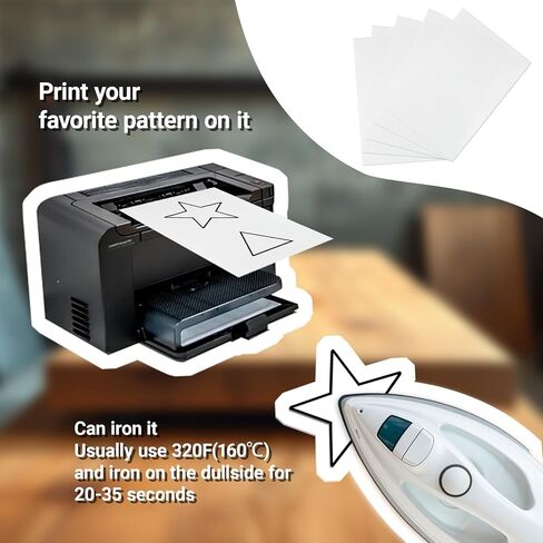 50 قطعة من ورق الفريزر لخياطة اللحف مقاس 8.5 × 11 بوصة، صفائح ورقية لفريزر اللحاف لمشاريع DIY، تطريز يدوي الصنع ومشاريع الخياطة in Kuwait