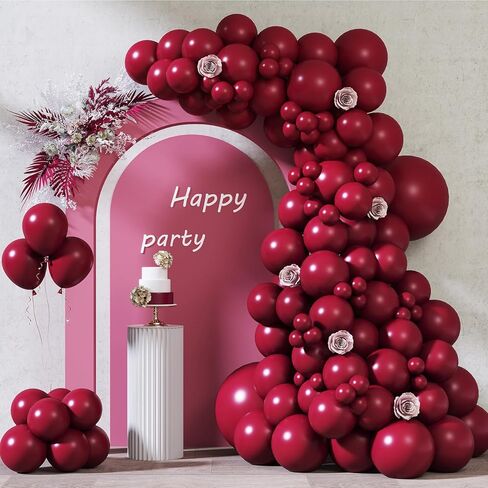 RUBFAC 87pcs White Balloons Different Sizes 18 12 10 5 Inches for Garland Arch, Premium Party Latex Balloons for Birthday Party Wedding Anniversary Baby Shower Party Decoration in Kuwait