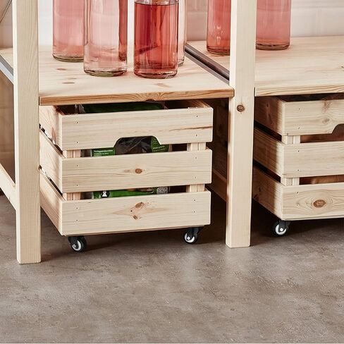 HOLKIE 2 Inch Swivel Caster Wheels - Heavy Duty 600 Lbs Capacity (Pack of 4) - Silent Polyurethane Casters No Brake - Non-Marking Rubber Replacement Wheels for Furniture, Cart, Workbench & Dolly in Kuwait