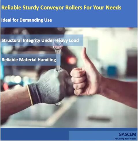 عبوة من 4 بكرات طويلة | بكرات ناقلة بطول 16 بوصة وقطر 1.5 بوصة | الصلب المجلفن | دعم متعدد الاستخدامات للحوامل الدوارة والأعمال الخشبية والناقلات الأسطوانية in Kuwait