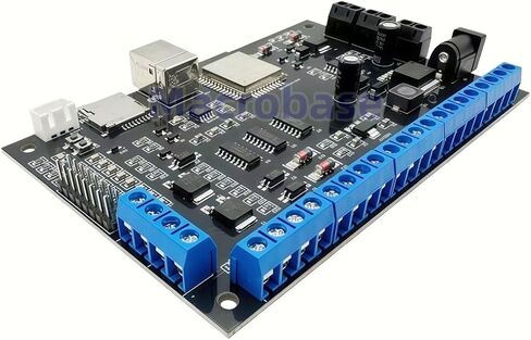 CNC 6 axis Breakout Board Control Panel USB Motion Card ESP32 WiFi 32bit CPU in Kuwait