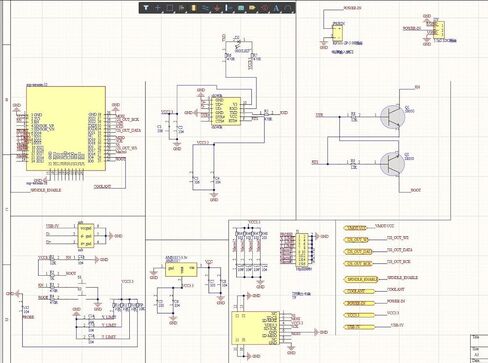 CNC 6 axis Breakout Board Control Panel USB Motion Card ESP32 WiFi 32bit CPU in Kuwait