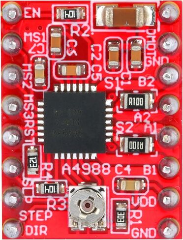 5pcs A4988 Stepper Motor Driver Module with Heat Sink Compatible with 3D Printer Arduino in Kuwait