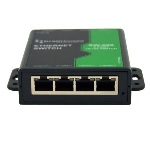 Brainboxes 8 Port غير المُدارة Ethernet Switch قابل للتركيب - 8 منافذ - TAA متوافقة in Kuwait