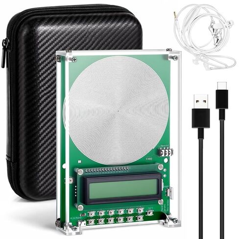 Adjustable Schumann Sine Wave Resonance Generator Ultra Low Frequency Generator Sound Frequency Machine with USB and Acrylic Case(0.1hz-100khz Set) in Saudi Arabia