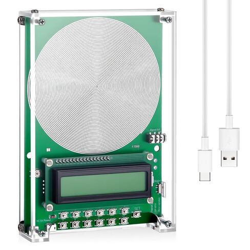 Adjustable Schumann Sine Wave Resonance Generator Ultra Low Frequency Generator Sound Frequency Machine with USB and Acrylic Case(0.1hz-100khz) in Kuwait