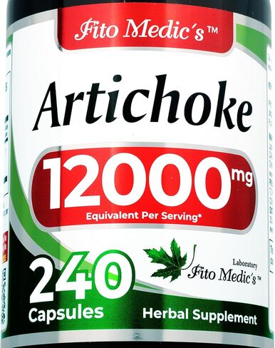 FITO MEDIC'S Lab | Artichoke Extract | Artichoke Extract Capsules |240 Capsules |12000 mg | Artichoke |Artichoke Supplement | alcachofa. in Kuwait