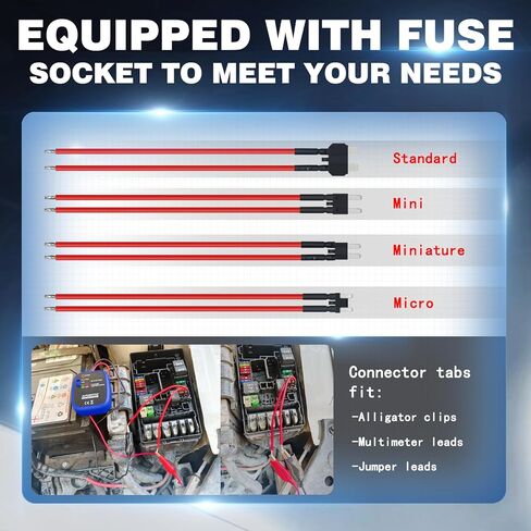 جهاز تتبع أسلاك السيارات الكهربائية المفتوحة والقصيرة، جهاز اختبار الدائرة الكهربائية، جهاز كشف الأعطال، عدة مسبار كابل الحبر، اختبار استمرارية تعقب الأسلاك لتيار مستمر 6-42 فولت in Kuwait