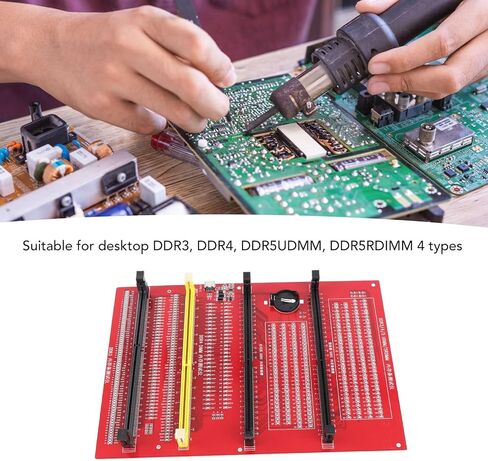 Akozon RAM Memory Diagnostic Analyzer Tester 4 in 1 Desktop DDR3 DDR4 DDR5 Tester Card Light in Saudi Arabia