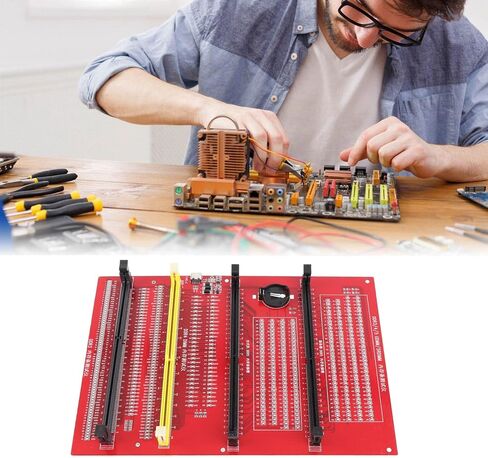 Akozon RAM Memory Diagnostic Analyzer Tester 4 in 1 Desktop DDR3 DDR4 DDR5 Tester Card Light in Saudi Arabia
