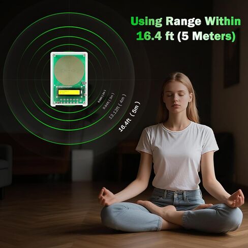 0.01Hz-200kHz Adjustable Frequency Generator for Healing Schumann Sine Waves Resonance Generator 7.83Hz Ultra Low Frequency Generator Resonator with Acrylic Case in Kuwait