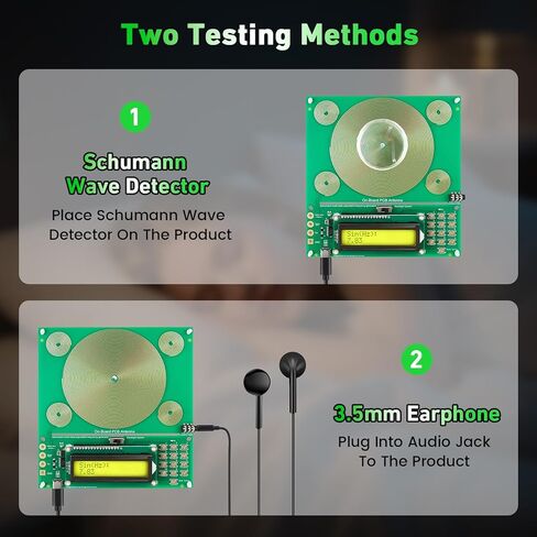 مولد تردد قابل للتعديل للشفاء | مولد نبض الرنين شومان 7.83 هرتز أجهزة تردد الصوت لموجة جيبية طبيعية لعلاج النوم (0.01 هرتز-200000 هرتز) in Kuwait