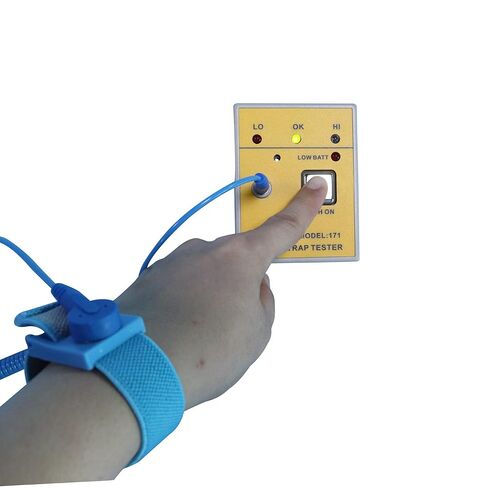 جهاز اختبار حزام المعصم المضاد للكهرباء الساكنة، مقياس ESD، جهاز مراقبة أسلاك التأريض لسوار المعصم المضاد للكهرباء الساكنة in Kuwait