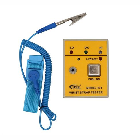 جهاز اختبار حزام المعصم المضاد للكهرباء الساكنة، مقياس ESD، جهاز مراقبة أسلاك التأريض لسوار المعصم المضاد للكهرباء الساكنة in Kuwait