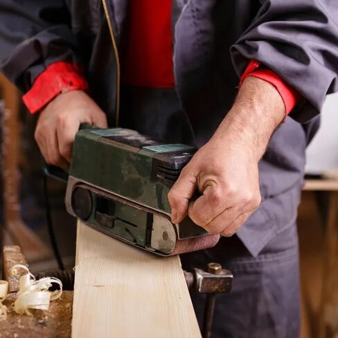 12 Pcs 3" x 21" Sanding Belts for Belt Sander, Assorted Grits (3 Each of 80 120 150 240), Aluminum Oxide Sanding Belts for Woodworking Metal Polishing Knife Sharpening in Kuwait