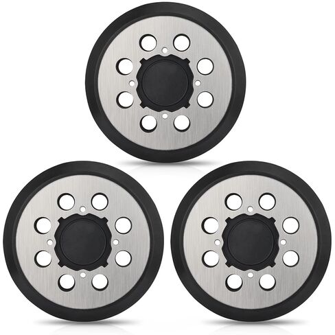 Sander Pad Replacement for Dewalt, 2 Pack 5" 8 Hole Hook and Loop Orbital Sander Pad Compatible with DeWalt DWE6421 6421K DWE6423 6423K DCW210B Random Orbital Sanders (4 Screw Holes) in Kuwait
