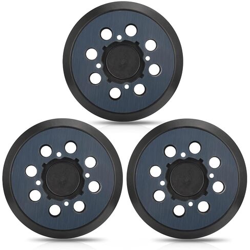 Sander Pad Replacement for Dewalt, 2 Pack 5" 8 Hole Hook and Loop Orbital Sander Pad Compatible with DeWalt DWE6421 6421K DWE6423 6423K DCW210B Random Orbital Sanders (4 Screw Holes) in Kuwait