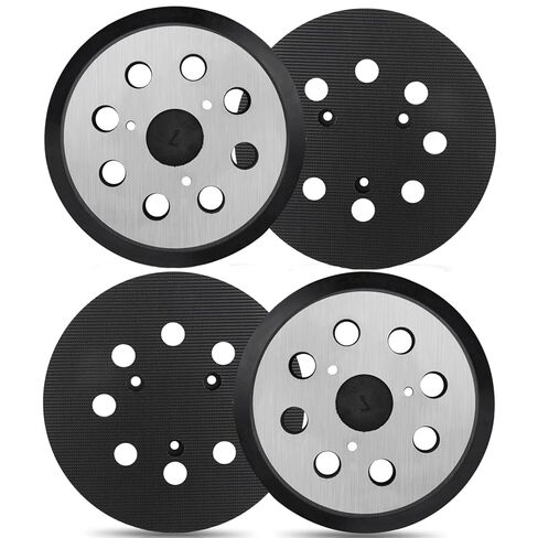 Sander Pad Replacement for Dewalt, 2 Pack 5" 8 Hole Hook and Loop Orbital Sander Pad Compatible with DeWalt DWE6421 6421K DWE6423 6423K DCW210B Random Orbital Sanders (4 Screw Holes) in Kuwait