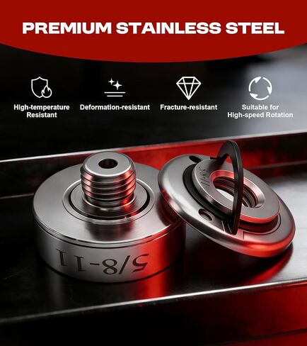 محول مثقاب زاوية، XLOCK إلى 5/8 بوصة - 11 خيط، تركيب سهل وسريع، محول طاحونة زاوية مناسب لمحولات مثقاب الماس وشفرات المنشار وأقراص التلميع in Kuwait