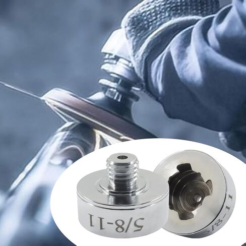 XLOCK to 5/8"-11 Thread Adapter Kit with Quick Change Nut - Stainless Steel Conversion Kit for Angle Grinders, Effortlessly Install Saw Blades & Polish Discs in Kuwait