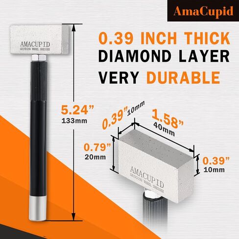 طحن عجلة مضمد. جلخ الماس. لخلع الملابس من 36 إلى 120 حبيبة من كربيد السيليكون وعجلات طحن سيراميك الألومينا. استعيدي سطح الطحن الناعم والحاد in Kuwait