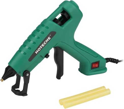 Hoteche 10W Lithium Cordless Hot Clue Gunarante USB Rechargeable Fast Preheating Hot Glue Gun Automatic Power-off Glue Gun with Glue Sticks for Arts, Crafts, DIY and Quick Home Repairs in Saudi Arabia