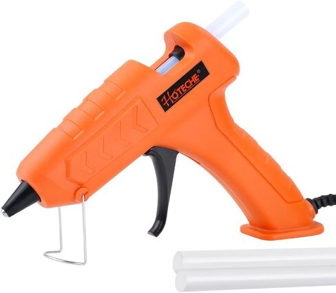 Hoteche 10W Lithium Cordless Hot Clue Gunarante USB Rechargeable Fast Preheating Hot Glue Gun Automatic Power-off Glue Gun with Glue Sticks for Arts, Crafts, DIY and Quick Home Repairs in Saudi Arabia
