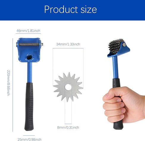 Grinding Wheel Dresser, with 24PCS Star Blades – Bench Grinder Tool for Wheel Surface Correction, Maintenance, Sharpening & Polishing in Kuwait