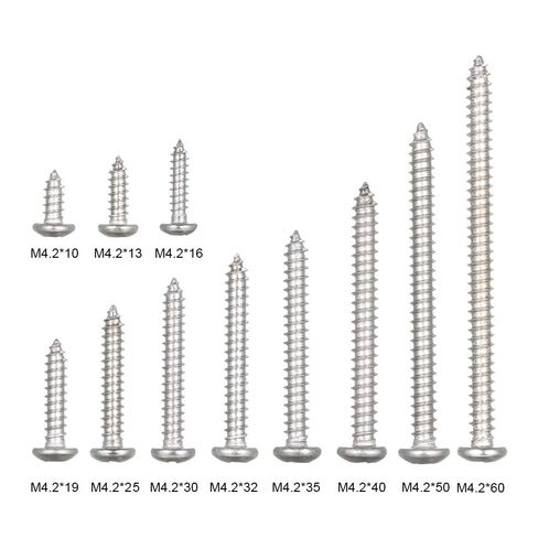 A2 DIN7981 304 Stainless Steel Countersunk Self Tapping Screws Industrial Construction Fasteners for Home Office Machinery Use in Kuwait