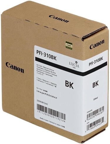 Genuine Canon Ink Tank PFI-310Y - Yellow 330ml - 2362C001AA in Kuwait
