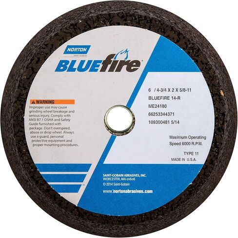 Flaring Cup Wheel, 6x4-3/4x2 In, 5/8-11 in Kuwait