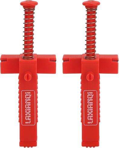 2 قطعة بطانة الطوب أدوات سباك التسوية أداة قياس ملحقات الأجهزة البلاستيك الأحمر (الأحمر كابل البناء بالطوب مجتذب) in Kuwait