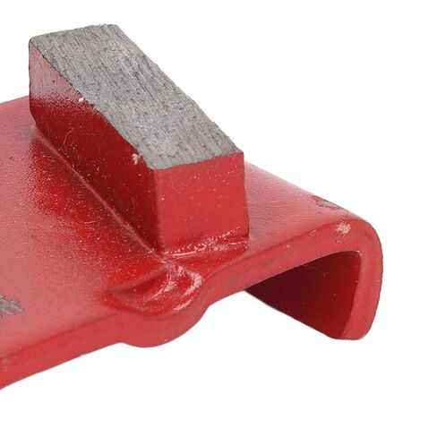 Kikumi Sanding Shoes Red Low Noise 2 Teeth Sanding Shoes High Hardness 3 Pieces Alloy Steel Long Life for Uneven Sanding of Floor in Kuwait