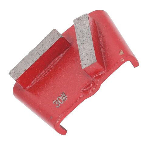 Kikumi Sanding Shoes Red Low Noise 2 Teeth Sanding Shoes High Hardness 3 Pieces Alloy Steel Long Life for Uneven Sanding of Floor in Kuwait