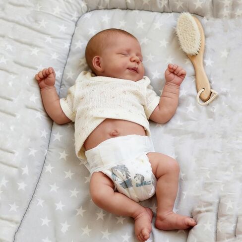 Zero Pam Lifelike Smiling Reborn Baby Dolls 18 Inch Real Life Newborn Baby Dolls Silicone Full Body Boy Realistic Baby Doll Anatomically Correct Reborn Babies Toddler Toys for Girls in Kuwait