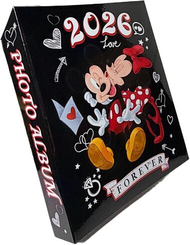 Mickey Mouse and Gang 2024 Photo Album 4"X 6" Holds 200 Photos. in Kuwait