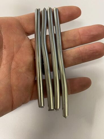 4 قطع من RotoMetals' 99.99% عالية النقاء من قضيب الزنك الأنود المعدني لتنقية المياه والتجربة العلمية المدرسية قطر البحث 1/4 بوصة الطول 4 بوصة - صنع في الولايات المتحدة الأمريكية in Saudi Arabia