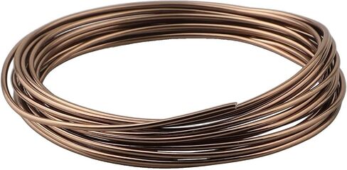 Anodized Aluminum Bonsai Training Wire Set for Potted Plants & Tree Styling – 1.0mm/1.5mm/2.0mm x 5m–10m, Flexible & Rust-Resistant, Includes 3-Piece Assortment (Brown) in Saudi Arabia