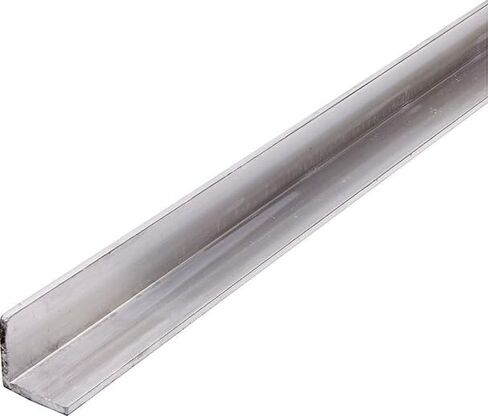 8' Long 1" x 1" Aluminum Angle 1/8" Thick 6061 Perfect for Brackets, Framing, Fabrication, Custom DIY Projects, & More in Kuwait