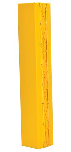 وسادة حماية عمودية من Vestil V-PAD-S-610-Y، مربعة، 6'، 10 بوصة، أصفر in Saudi Arabia