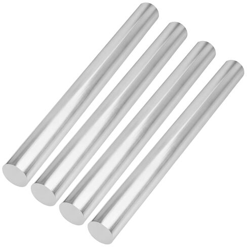 قضيب ألومنيوم مستدير من ليكسينين، 1.5 × 15.7 بوصة، شريط صلب 38 مم × 40 سم، درجة 6061، 4 عبوات in Saudi Arabia