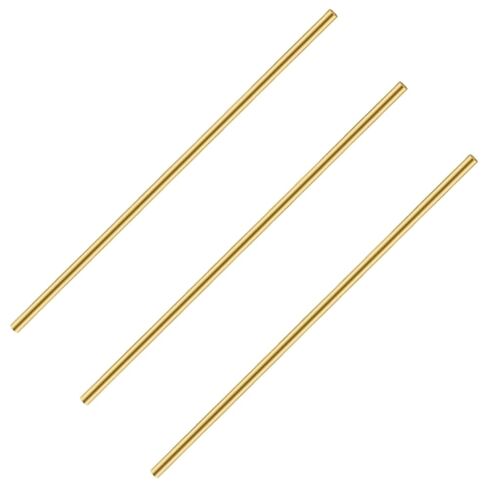 قضبان معرض للأرفف 3 قطع بقطر 1/5 بوصة وطول 11.8 بوصة أجهزة قضبان حديدية لخزانة العرض الزجاجية واستبدال عمود دوران الرف in Kuwait