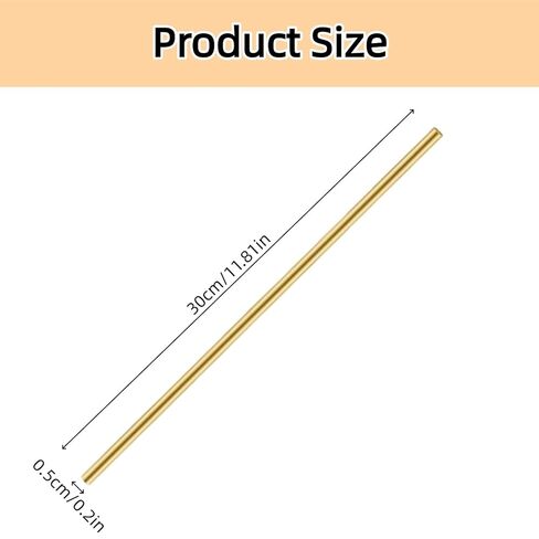 Gallery Rails for Shelves 3 Pcs 1/5" Diameter 11.8" Length Railing Rods Hardware for Glass Display Cabinet and Shelf Spindle Replacement in Saudi Arabia