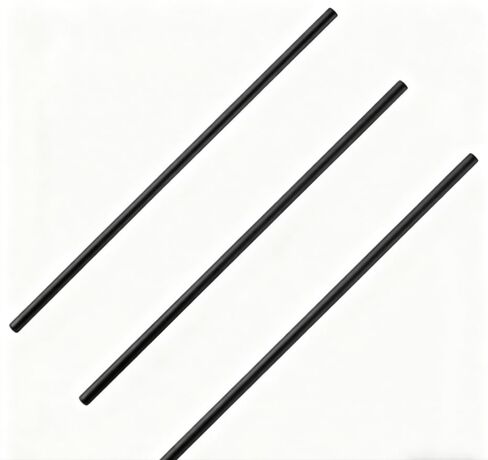 Gallery Rails for Shelves 3 Pcs 1/5" Diameter 11.8" Length Railing Rods Hardware for Glass Display Cabinet and Shelf Spindle Replacement in Saudi Arabia