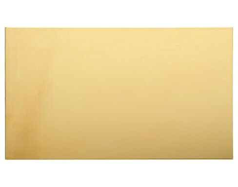 لوح نحاسي، 4 بوصة × 8 بوصة - 14 مقياس (2 مم)، بدون خدوش، طبقة واقية على كلا الجانبين in Kuwait