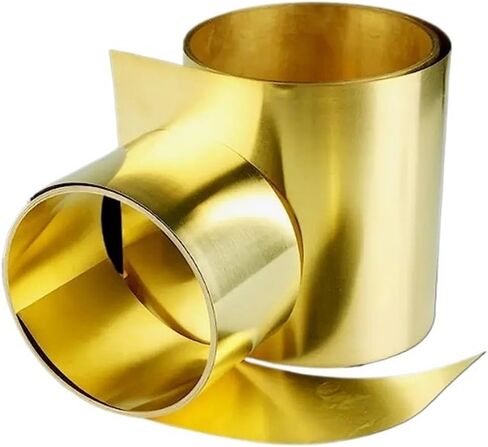 1 قطعة 1 متر النحاس الرقائق ورقة احباط سمك 0.01-.2 مللي متر لوحة معدنية رقيقة العرض 10-400 مللي متر (0.05x45 1000 مللي متر) in Kuwait