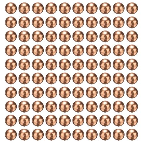 uxcell 1000 Pcs Bearing Balls, 0.8mm Diameter Precision Solid Copper Bearing Balls Pure Copper Spheres for Machinery, Automotive, and DIY (T2 Copper) in Saudi Arabia