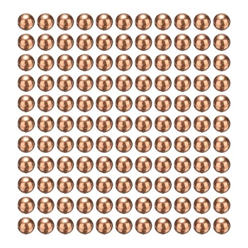 uxcell 1000 Pcs Bearing Balls, 0.8mm Diameter Precision Solid Copper Bearing Balls Pure Copper Spheres for Machinery, Automotive, and DIY (T2 Copper) in Saudi Arabia