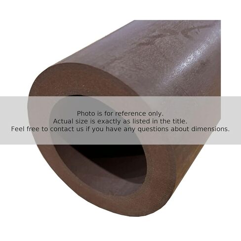 2.875" OD 2" ID x 13 inches Bronze Filled PTFE Teflon Hollow Bar Tube Durable Bronze Material Industrial Projects Custom Fabrication Precision Machining Mechanical DIY Metalwork in Saudi Arabia